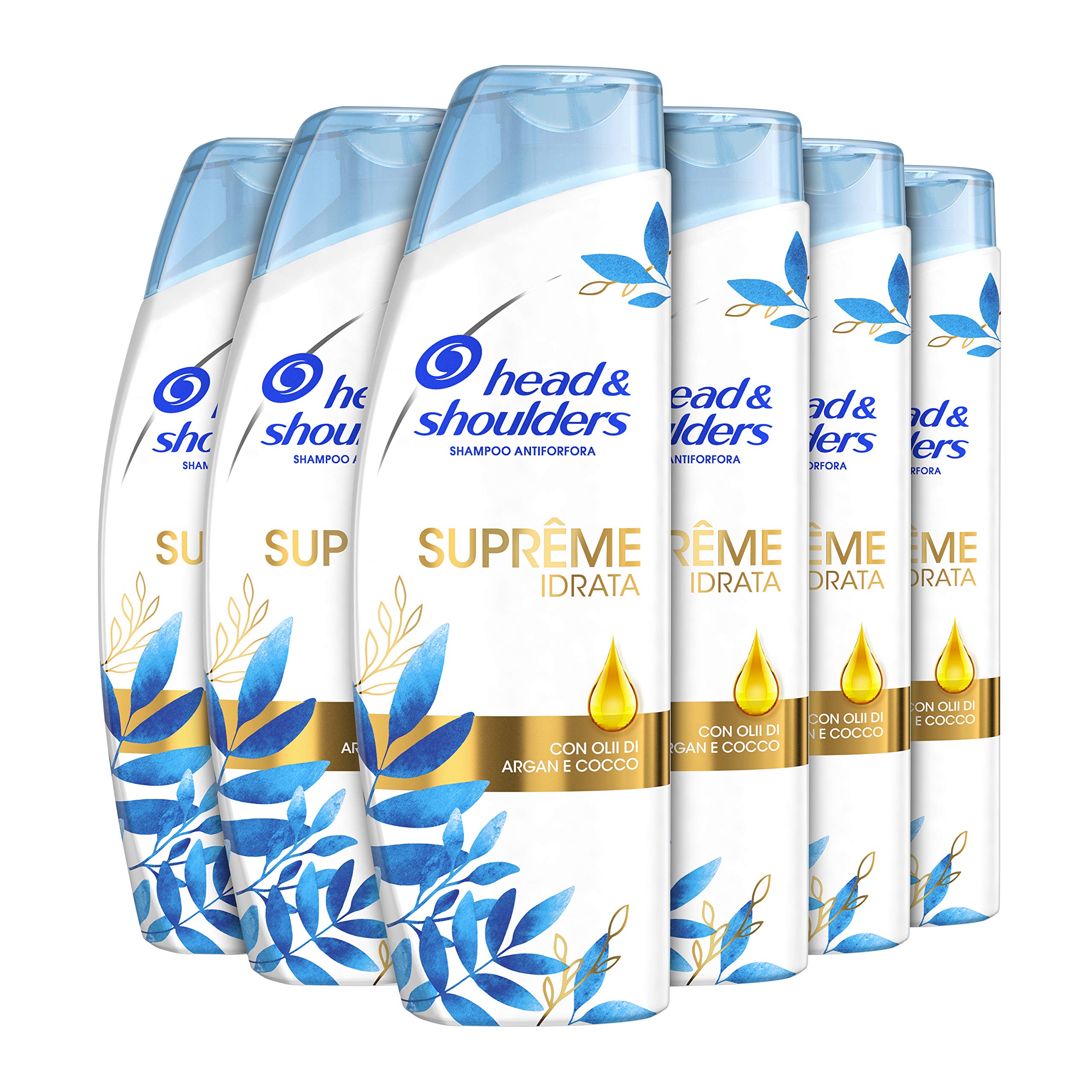 Head & Shoulders Supreme Anti-Schuppen Shampoo Arganöl 6x225ml