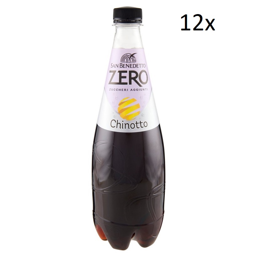 12x San Benedetto Chinotto zero PET ohne zucker 0.75 L Limonade  bitterorange